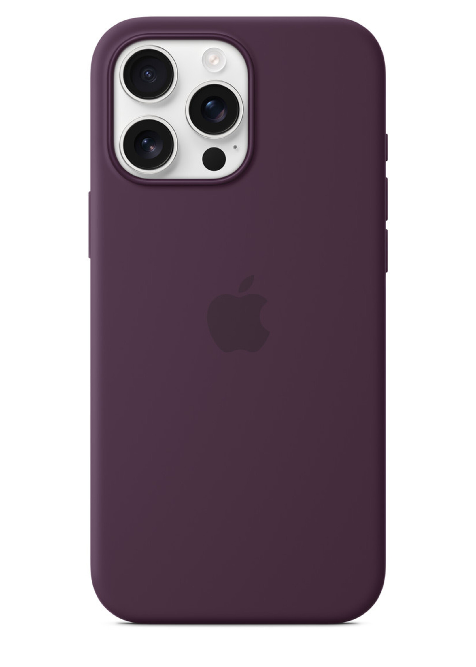 Apple Coque silicone colorée Apple iPhone 16 Pro Max Violet avec MagSafe