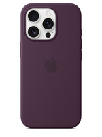Apple Coque silicone colorée Apple iPhone 16 Pro Violet avec MagSafe