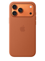 Apple Coque silicone colorée Apple iPhone 17 Pro Max / 18 Pro Max Pêche avec MagSafe