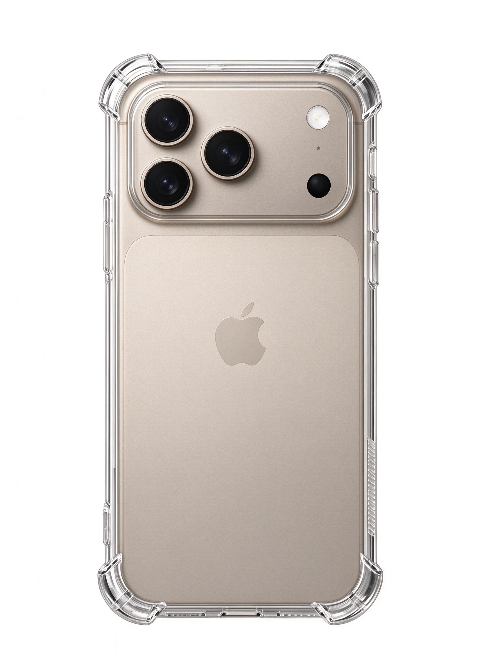 Apple Coque souple transparente à coins renforcés pour Apple iPhone 16 Pro