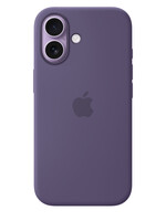 Apple Coque silicone colorée Apple iPhone 17 Violet avec MagSafe