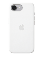 Apple Coque silicone colorée Apple iPhone 17e Blanc MagSafe