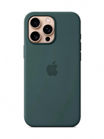 Apple Coque silicone colorée Apple iPhone 16 Pro Max Vert avec MagSafe