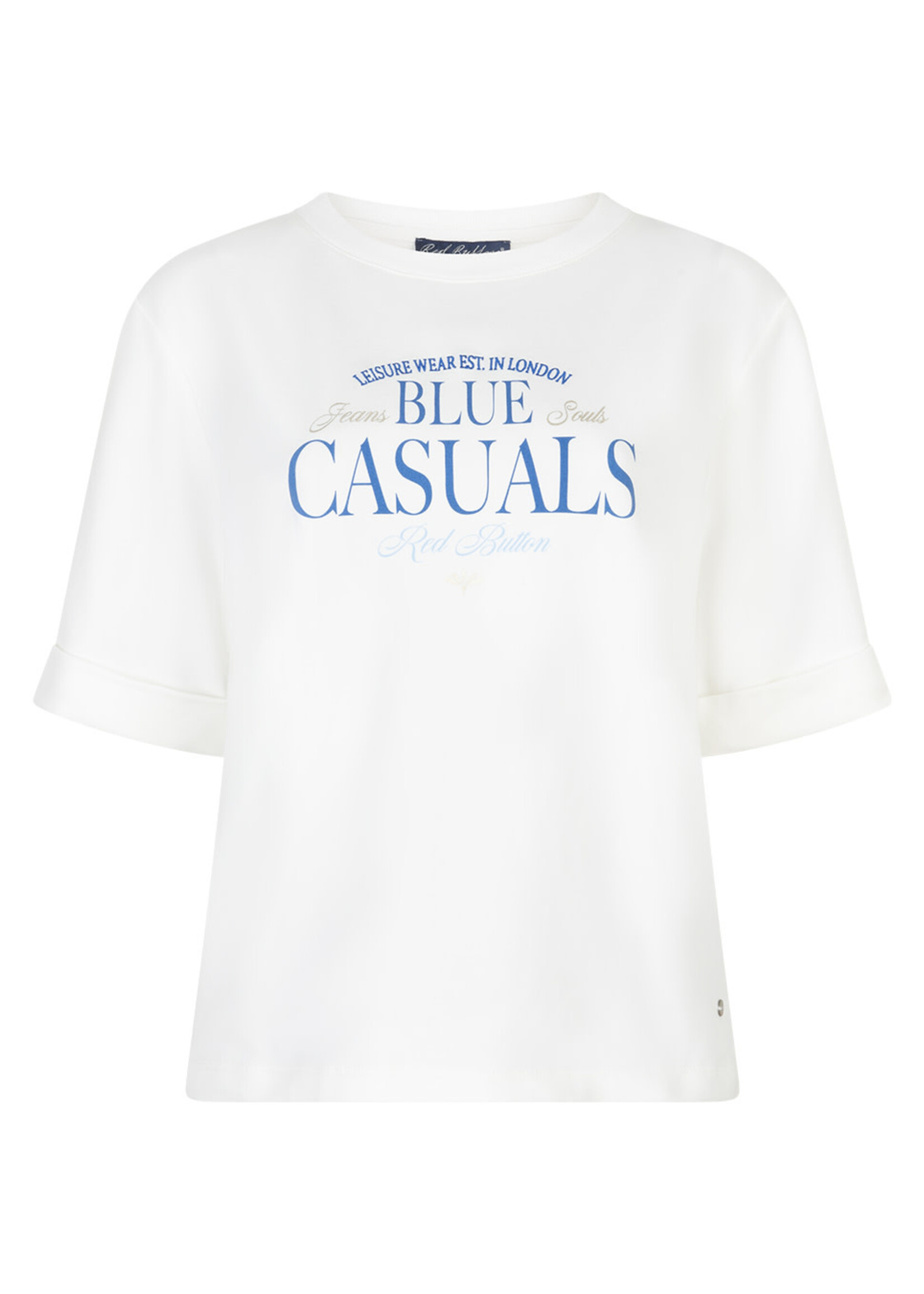 KLEDING RED BUTTON S 2026 SRB4850 Terry Sweater  Chestprint