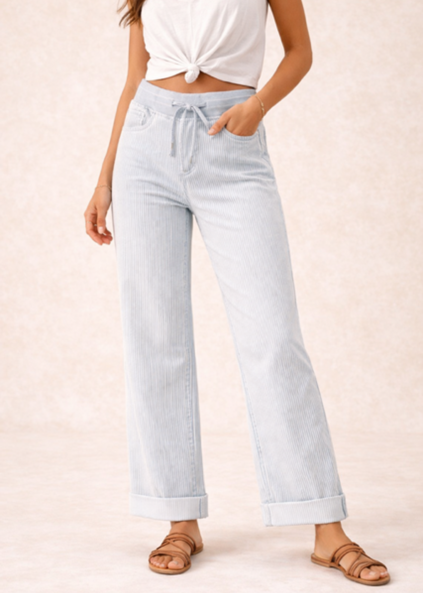 CASH & CARRY  KLEDING 2026 Jan-mei Zac & Zoe stripe met elastieke band B6098-N