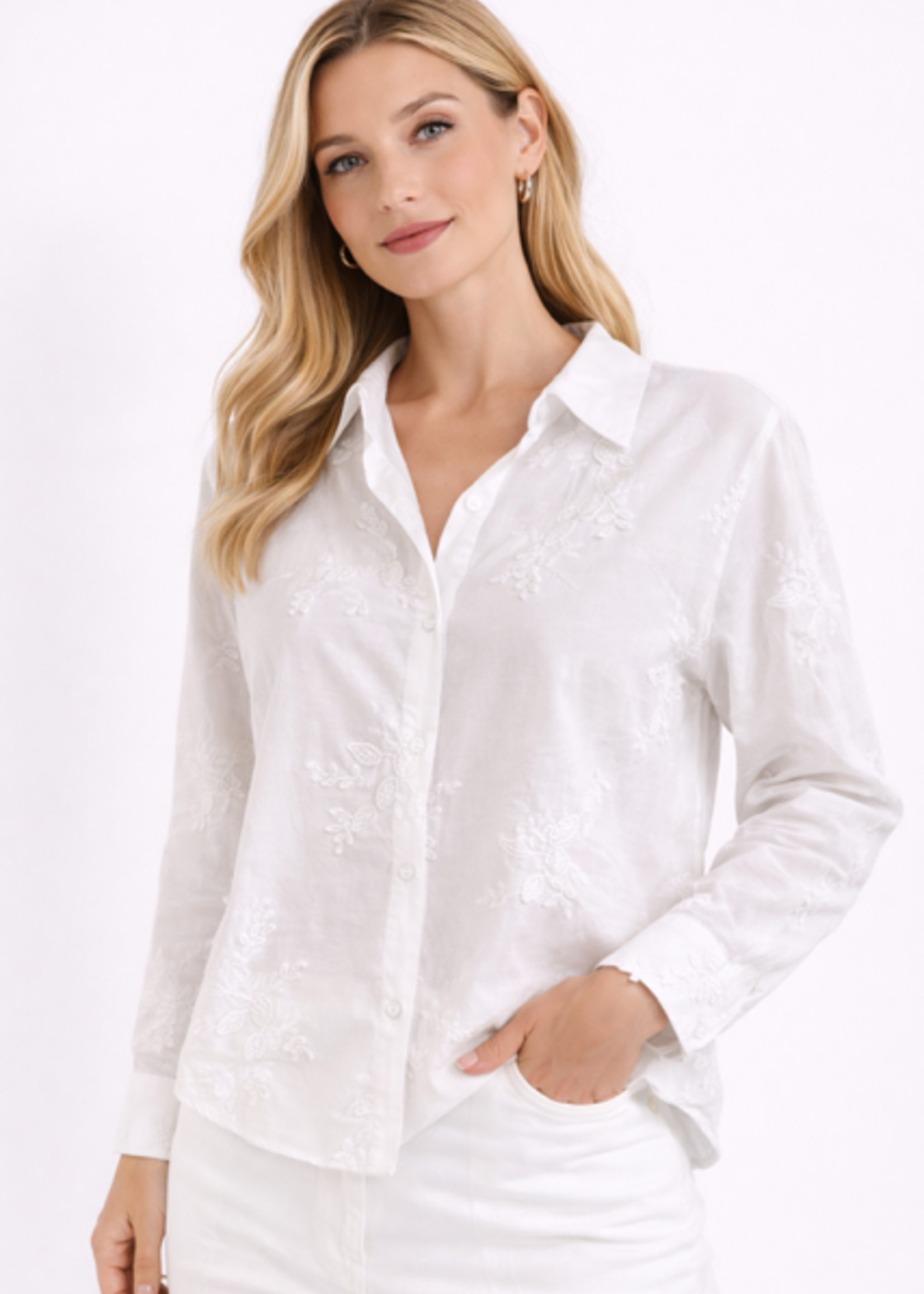 INKOOP VOORJAAR/ZOMER  2026 Blouse Monica Wit