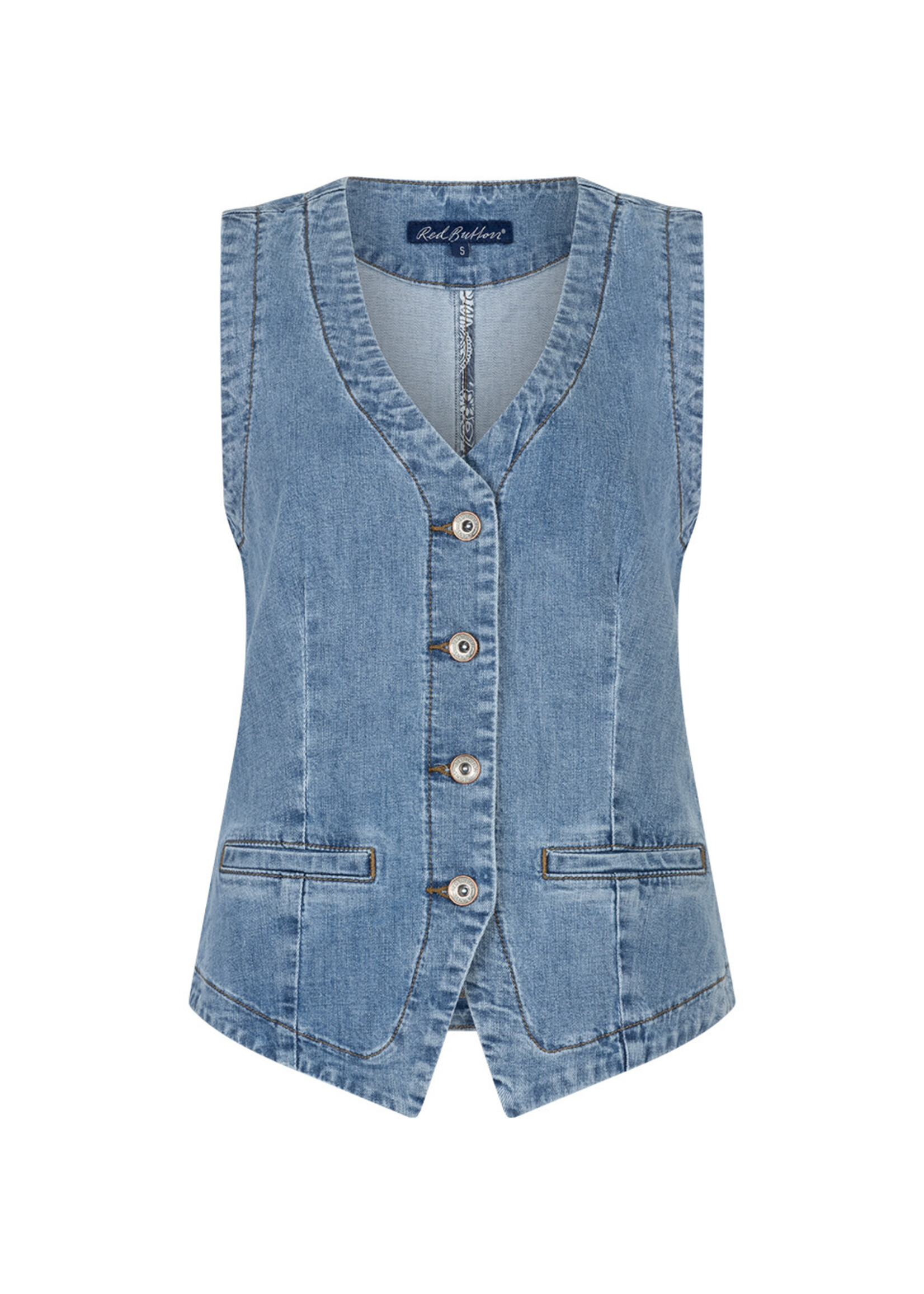 SRB4876 Waistcoat Denim Gilet
