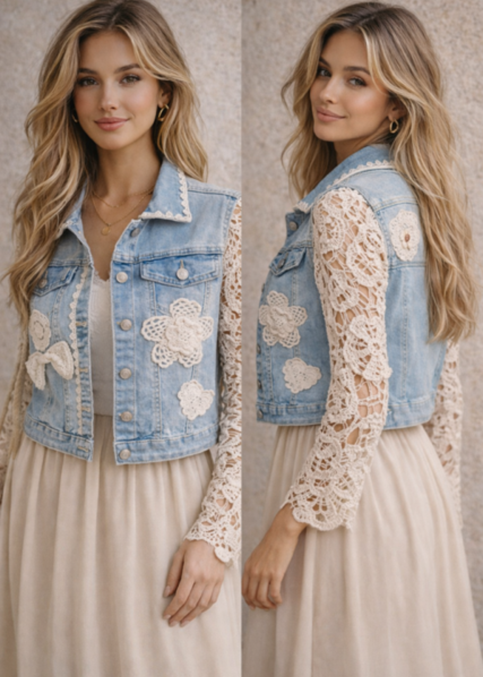 INKOOP VOORJAAR/ZOMER  2026 Boho Jackje Ibiza Style Merry
