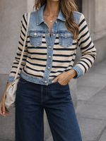 CASH & CARRY  KLEDING 2026 Jan-mei Denim Jack Navy Angela Zac & Zoe