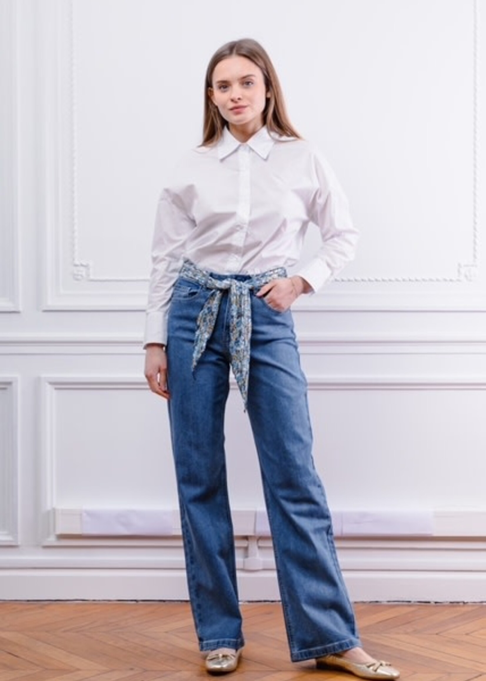 CASH & CARRY  KLEDING 2026 Jan-mei Zac & Zoe Denim B3994-N Medium Blue