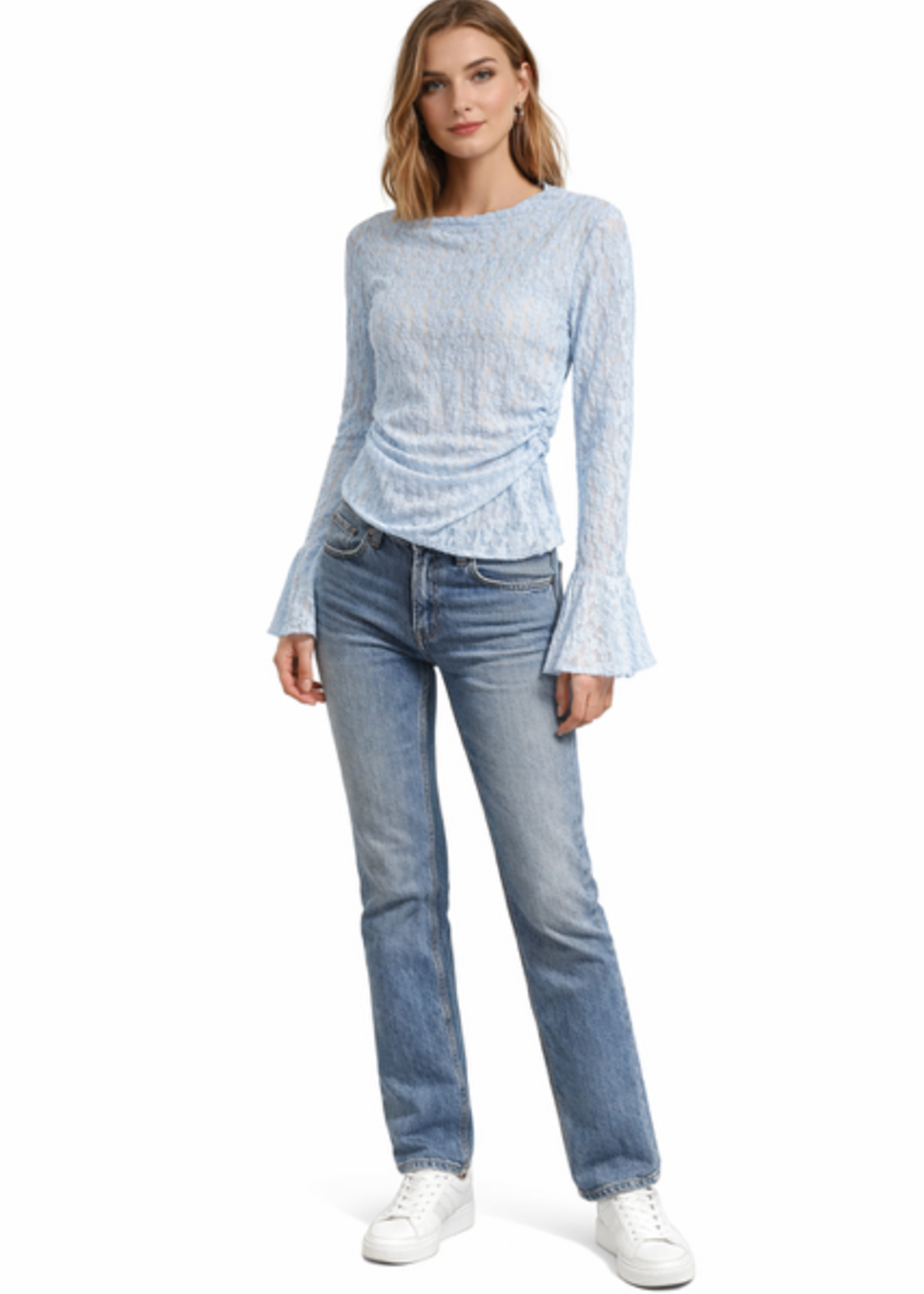 KLEDING RED BUTTON S 2026 Kanten Long Sleeve Paris (meerdere kleuren)