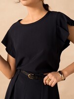 H743 Navy blue Top Ita