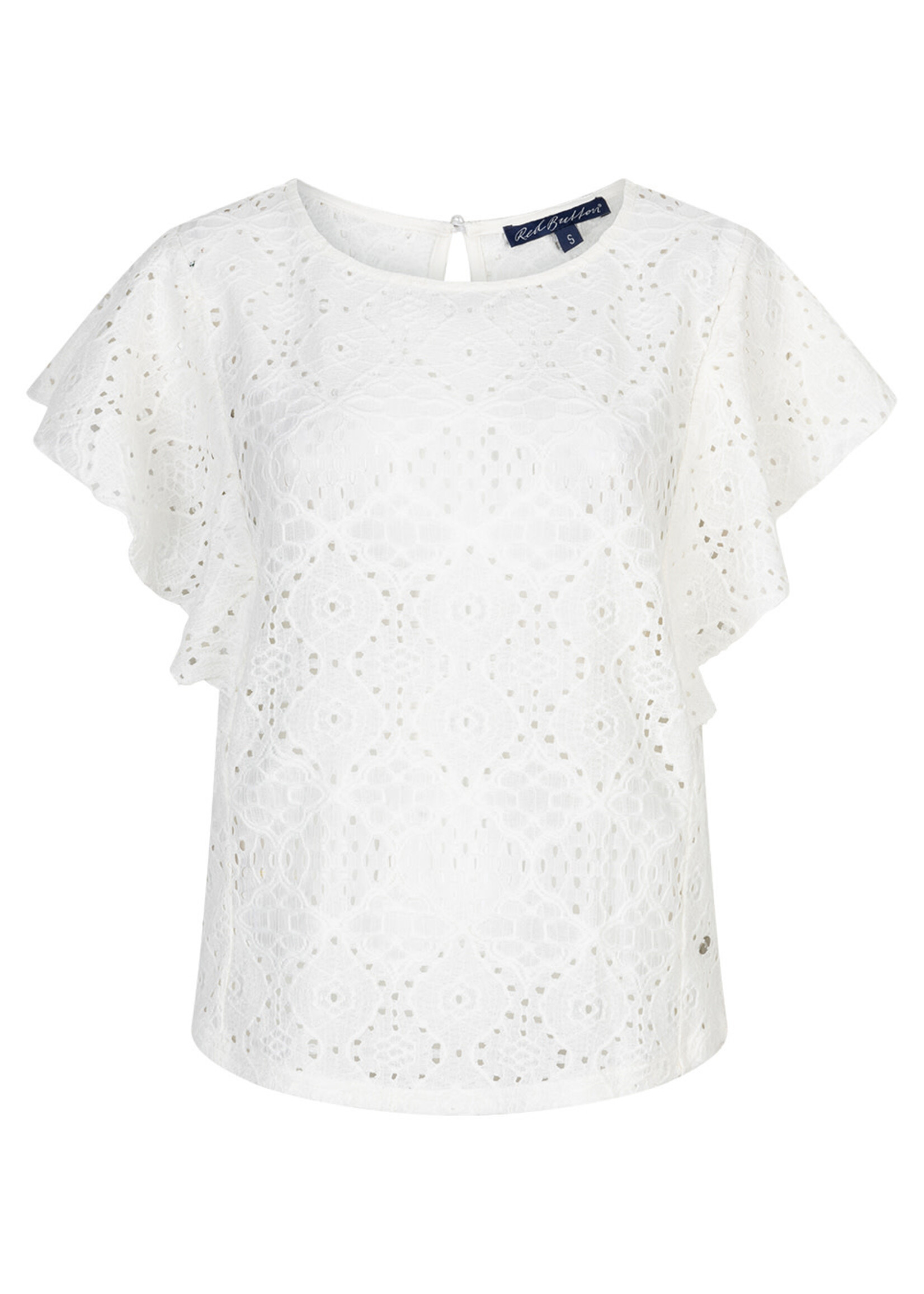 KLEDING RED BUTTON S 2026 SRB Top Ajour Ruffle Sleeve
