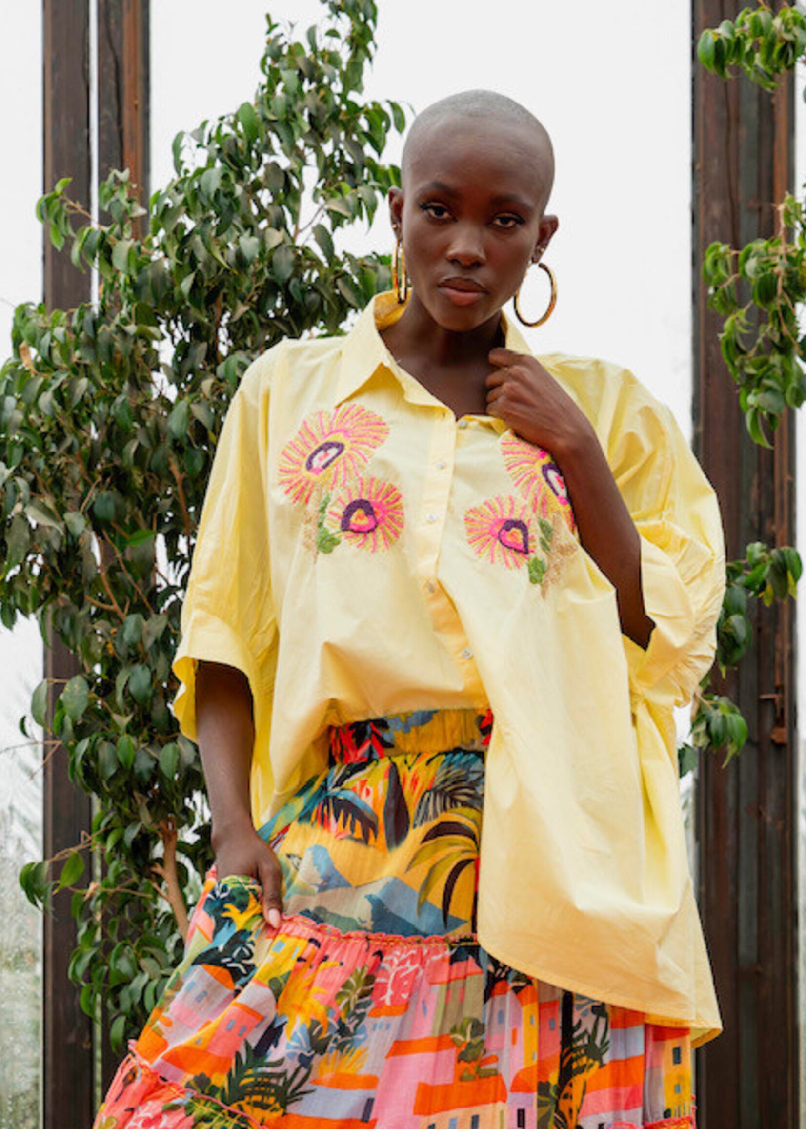 CASH & CARRY  KLEDING 2026 Jan-mei Ibiza Blouses Sunyno ny/S26