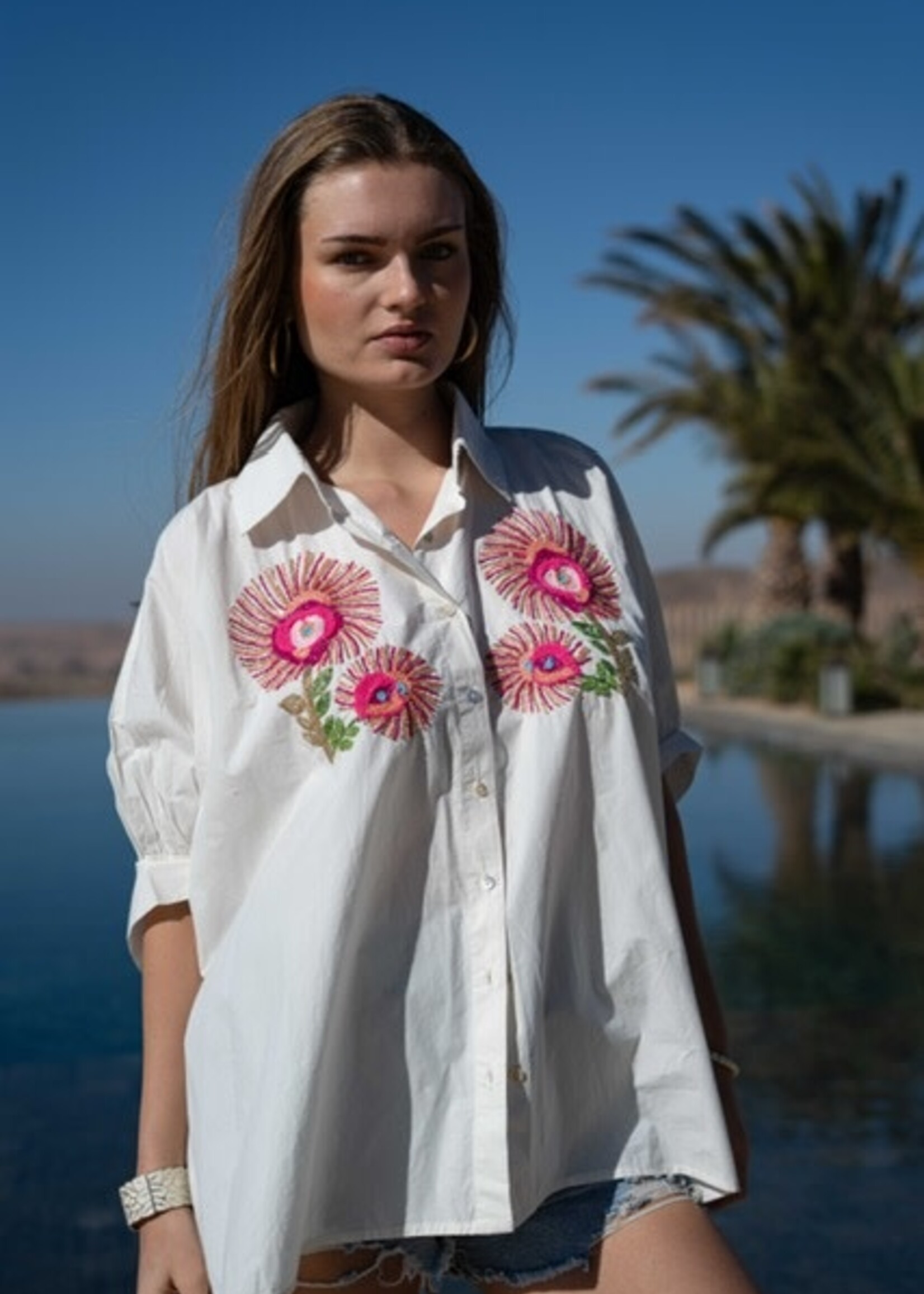 CASH & CARRY  KLEDING 2026 Jan-mei Ibiza Blouses Sunyno ny/S26