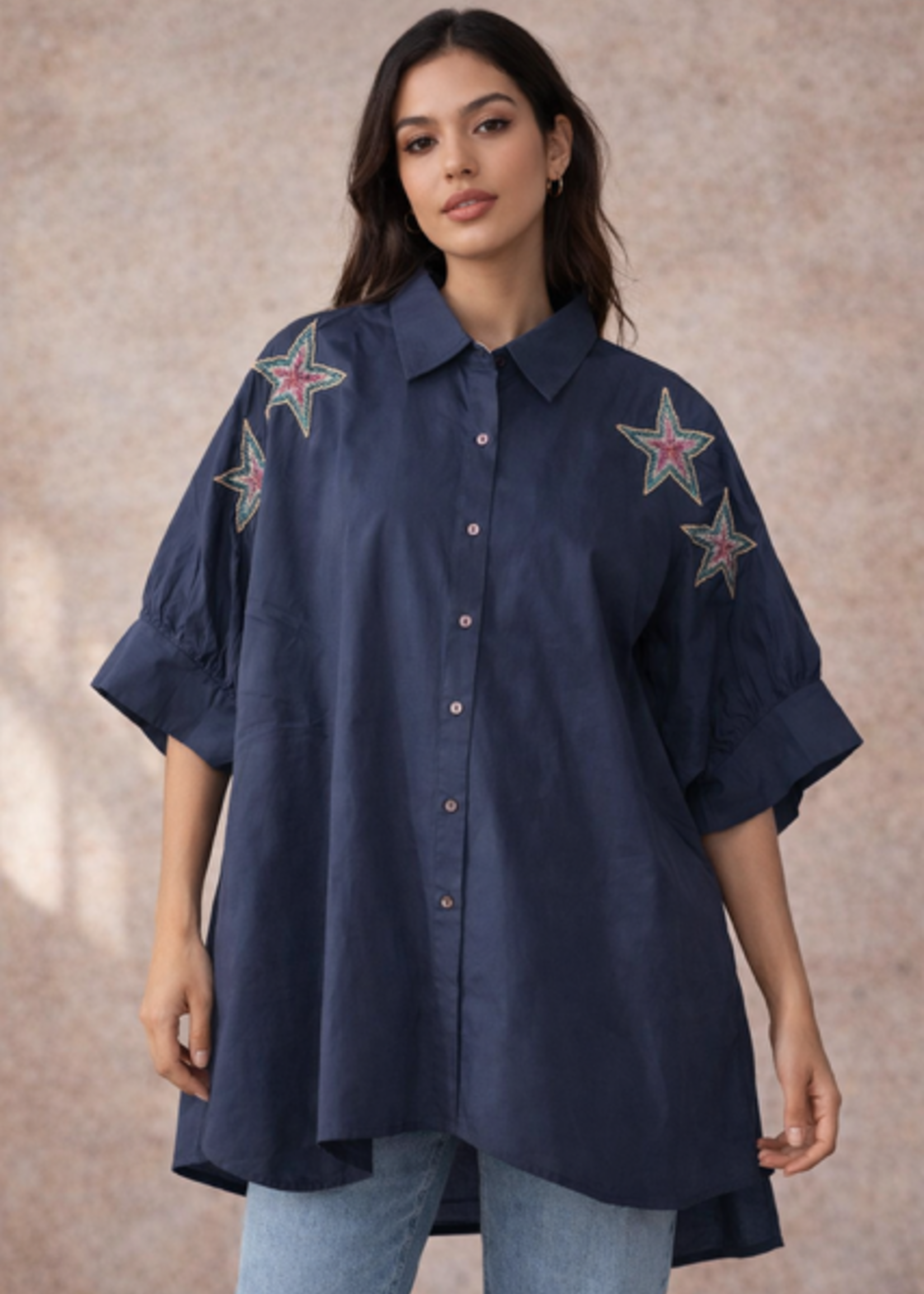 CASH & CARRY  KLEDING 2026 Jan-mei Ibiza Blouses SAMY POPLE