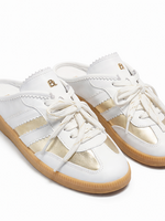 SCHOENEN BABOUCHE 2026 Sneakers Babouche Vally-180 Goud/wit