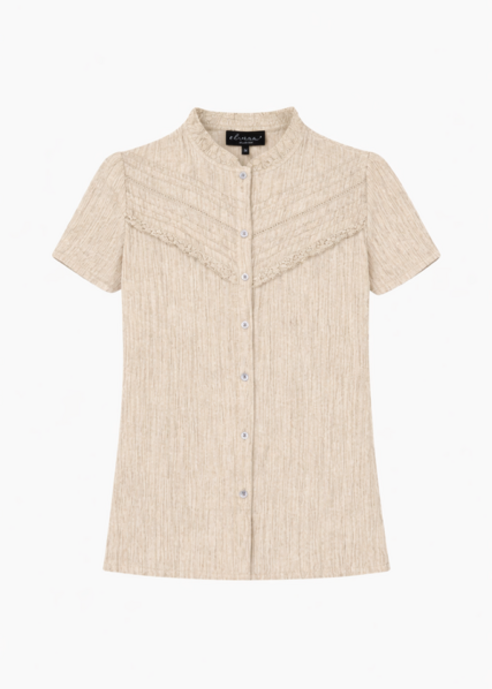 KLEDING ELVIRA S2026 Blouse Saar Elvira  Sand