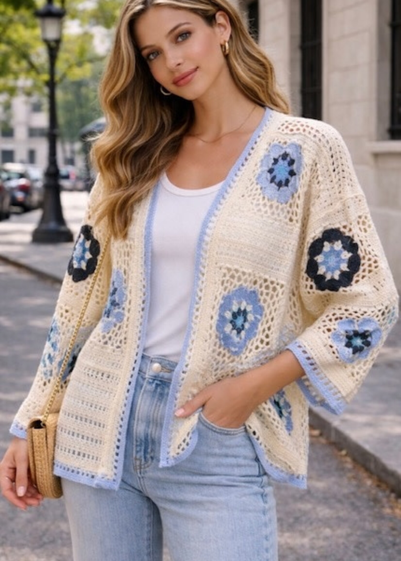 CASH & CARRY  KLEDING 2026 Jan-mei Vestje Espania Blue Kingdom