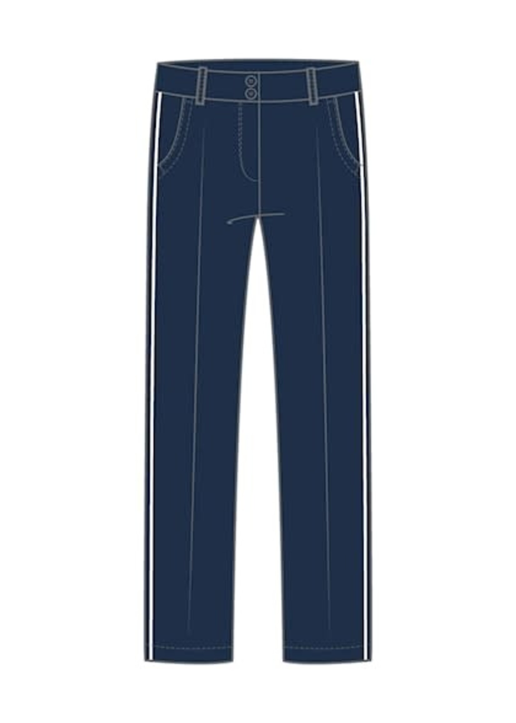 KLEDING RED BUTTON S 2026 SRB4952 Diana Smart Piping high rise - regular fit - tapered legs