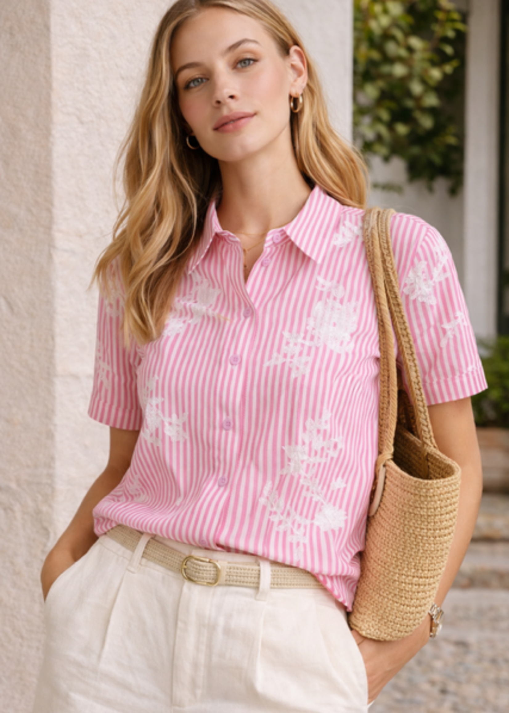 CASH & CARRY  KLEDING 2026 Jan-mei Blouse Layla roze