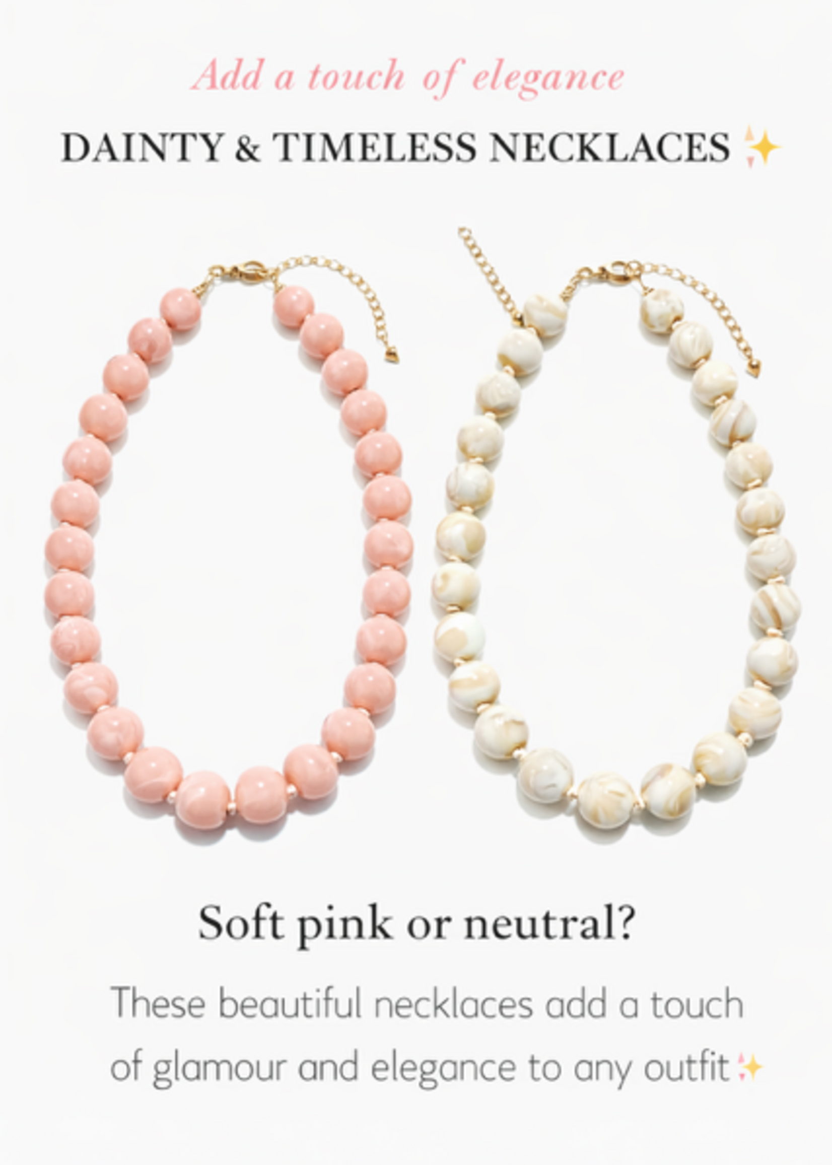 CASH & CARRY SIERADEN 2026 Kralenketting Isabella