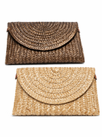 TASSEN/RIEMEN/ 2026 Clutches Summerlady riet
