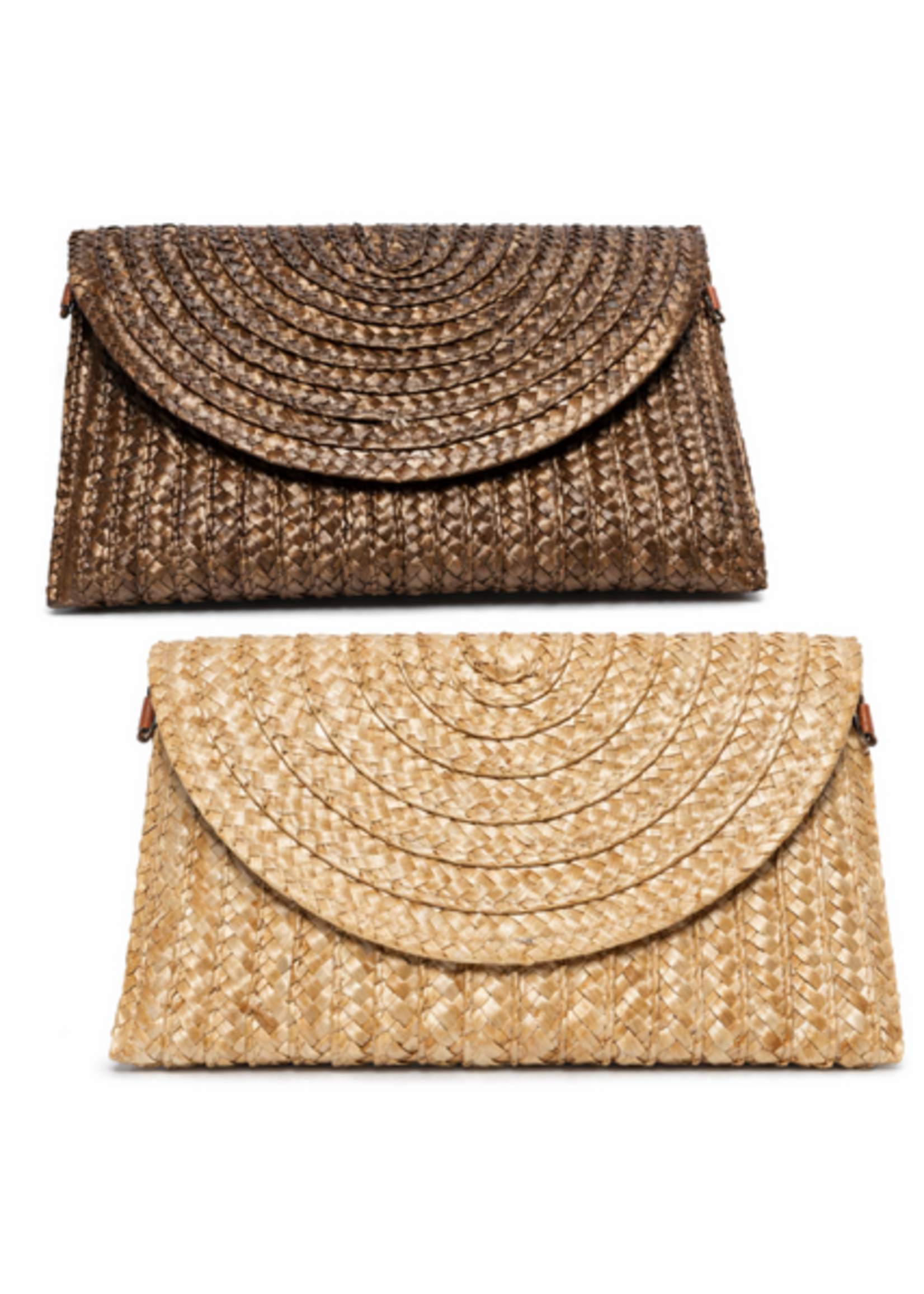 CASH & CARRY TASSEN/RIEMEN/ 2026 Clutches Summerlady riet