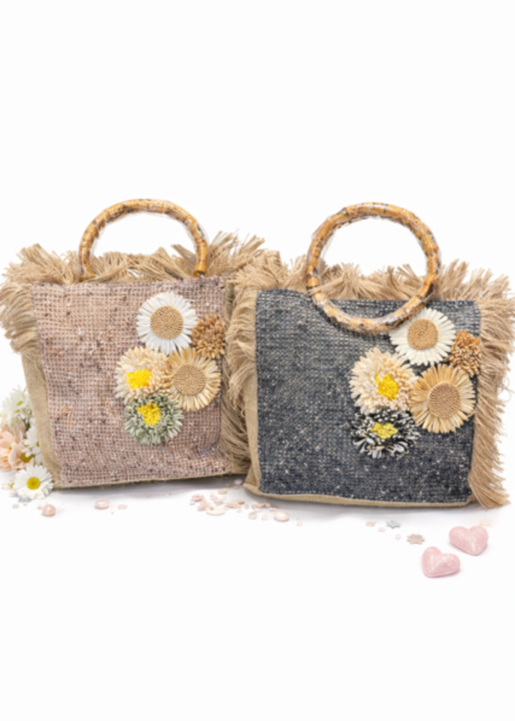 TASSEN/RIEMEN/ 2026 Summerbags flowers