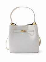 CASH & CARRY TASSEN/RIEMEN/ 2026 Handtas leder Offwhite Milano