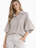 CASH & CARRY  KLEDING 2026 Jan-mei Blouse Mieke stripe