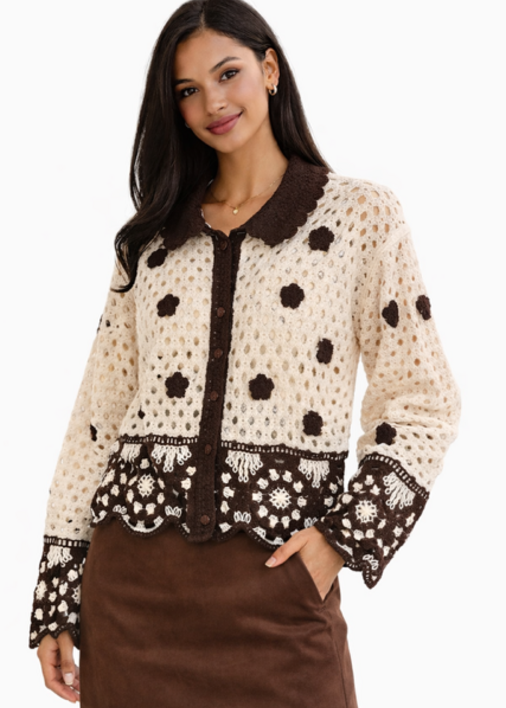 CASH & CARRY  KLEDING 2026 Jan-mei Vestje Pien bruin