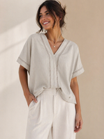 KLEDING ELVIRA S2026 Blouse Fatima Elvira Collectie