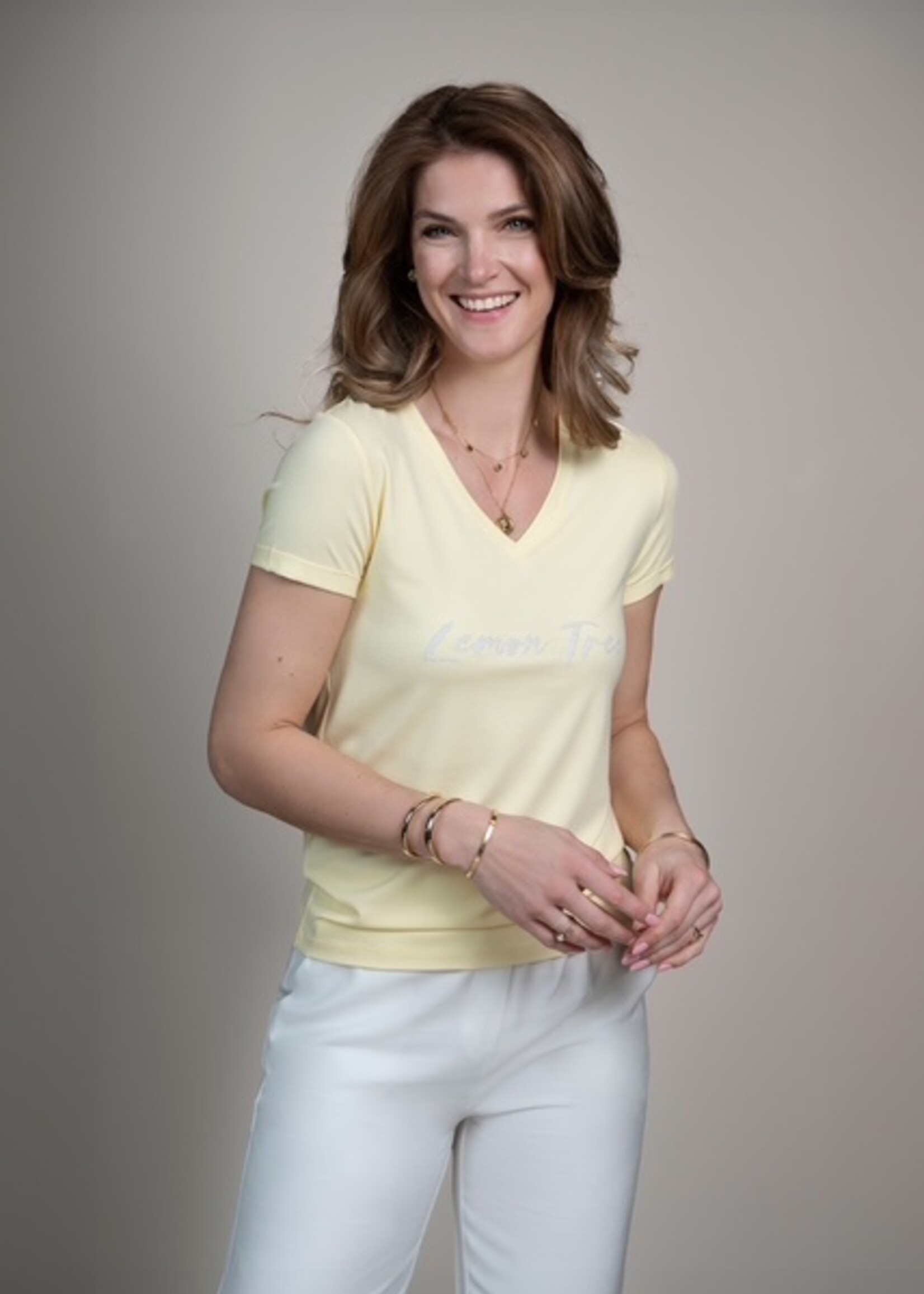 KLEDING ELVIRA S2026 T shirt Lemon |Tree Elvira