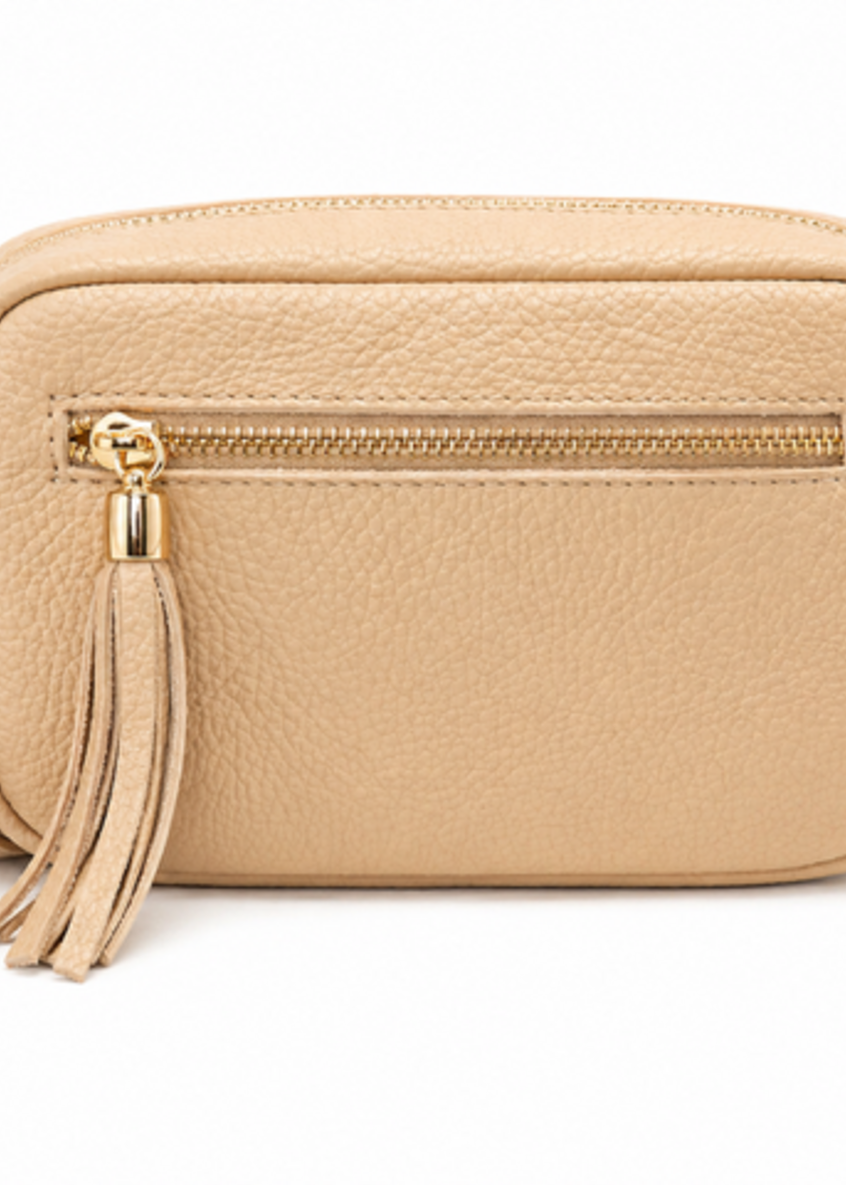 CASH & CARRY TASSEN/RIEMEN/ 2026 Tessa Bag Leder Met Gouden Details