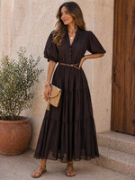 CASH & CARRY  KLEDING 2026 Jan-mei Long dress Eva