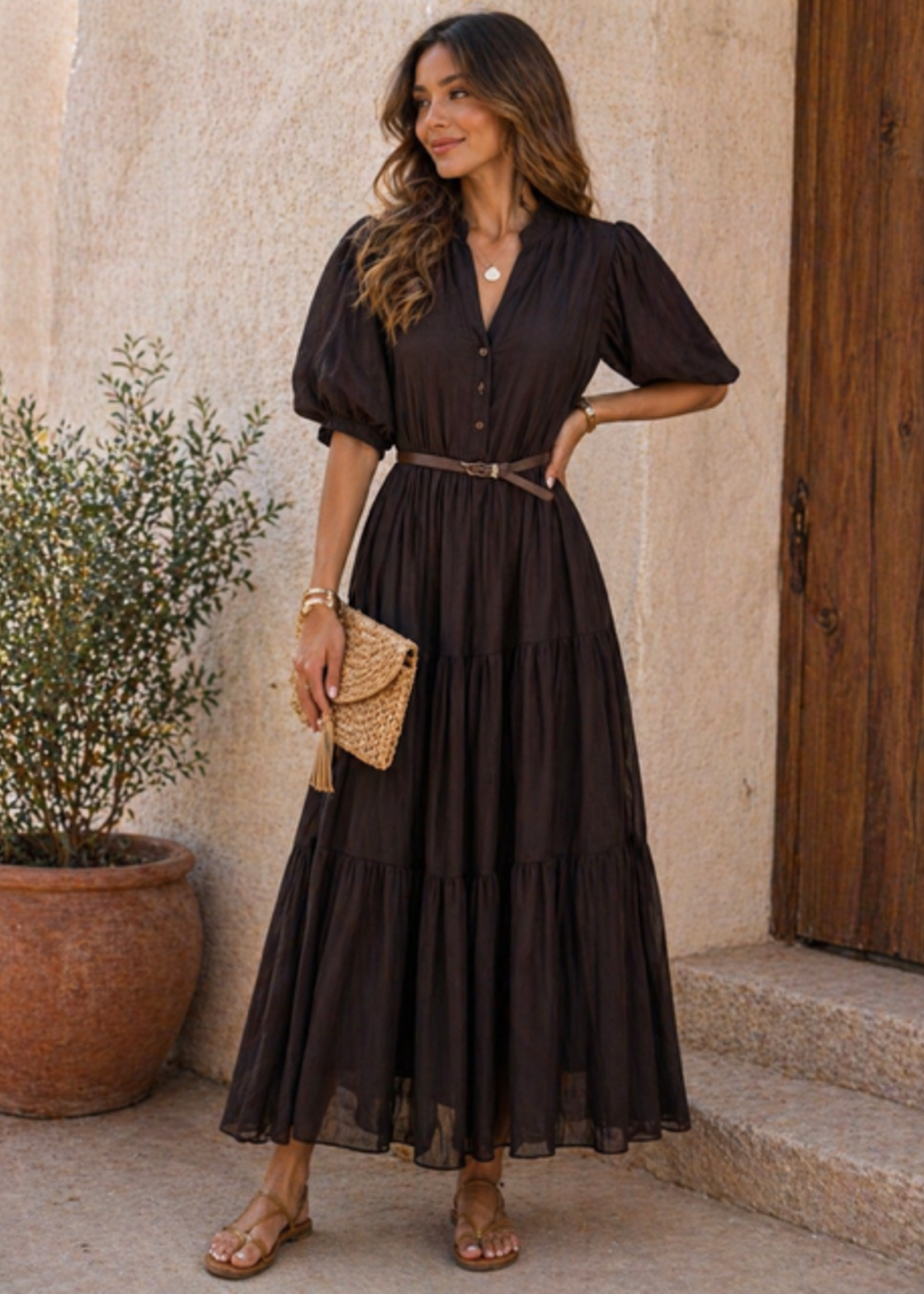 INKOOP VOORJAAR/ZOMER  2026 Long dress Eva