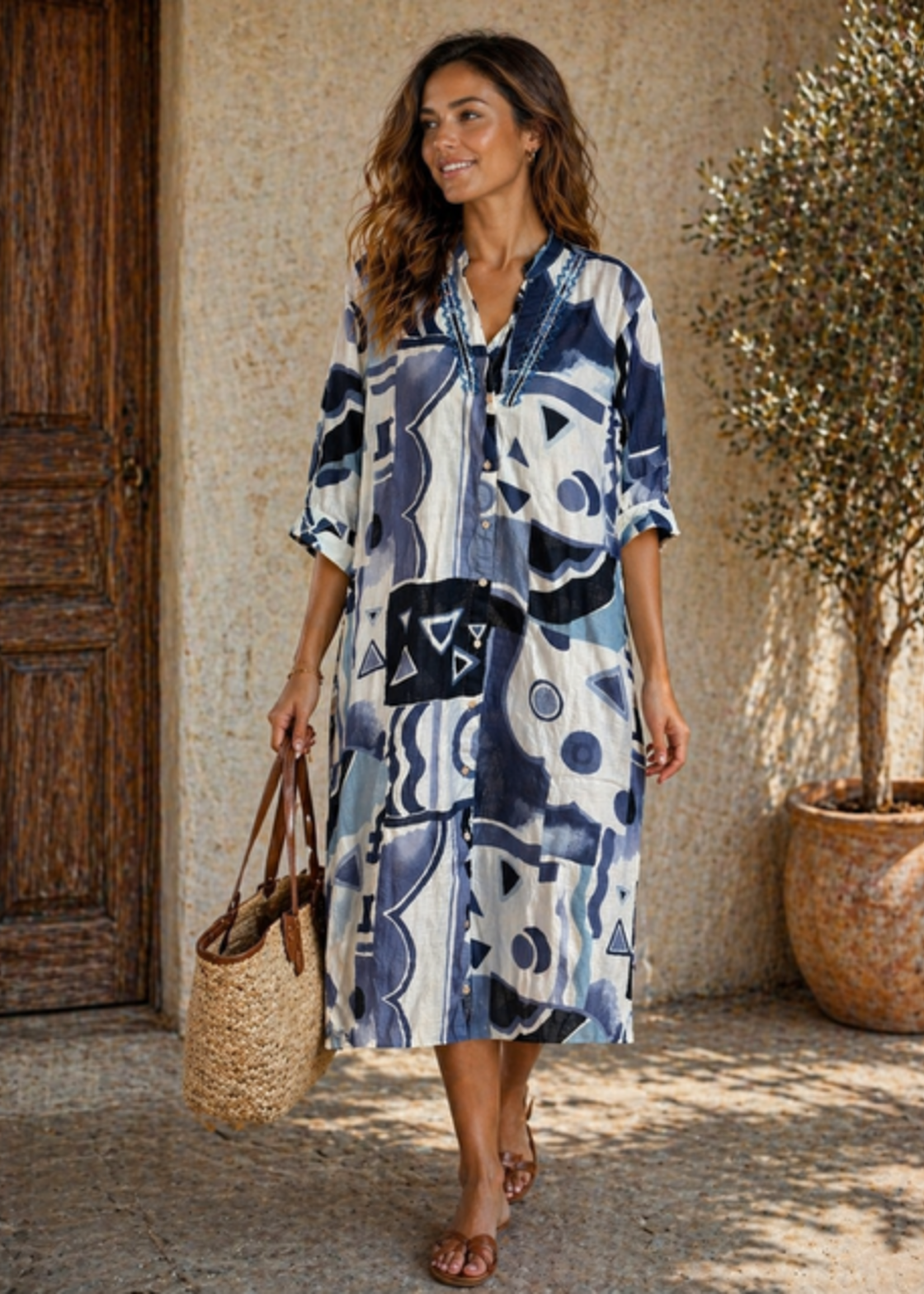 CASH & CARRY  KLEDING 2026 Jan-mei Jurkje Lolo blauw