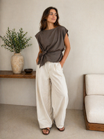 CASH & CARRY  KLEDING 2026 Jan-mei Knooptopje mouwloos Ambika (meerdere varianten)