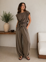 INKOOP VOORJAAR/ZOMER  2026 Trendy barel broek Ambika (meerdere kleuren)