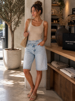 INKOOP VOORJAAR/ZOMER  2026 Denim knees Light blue