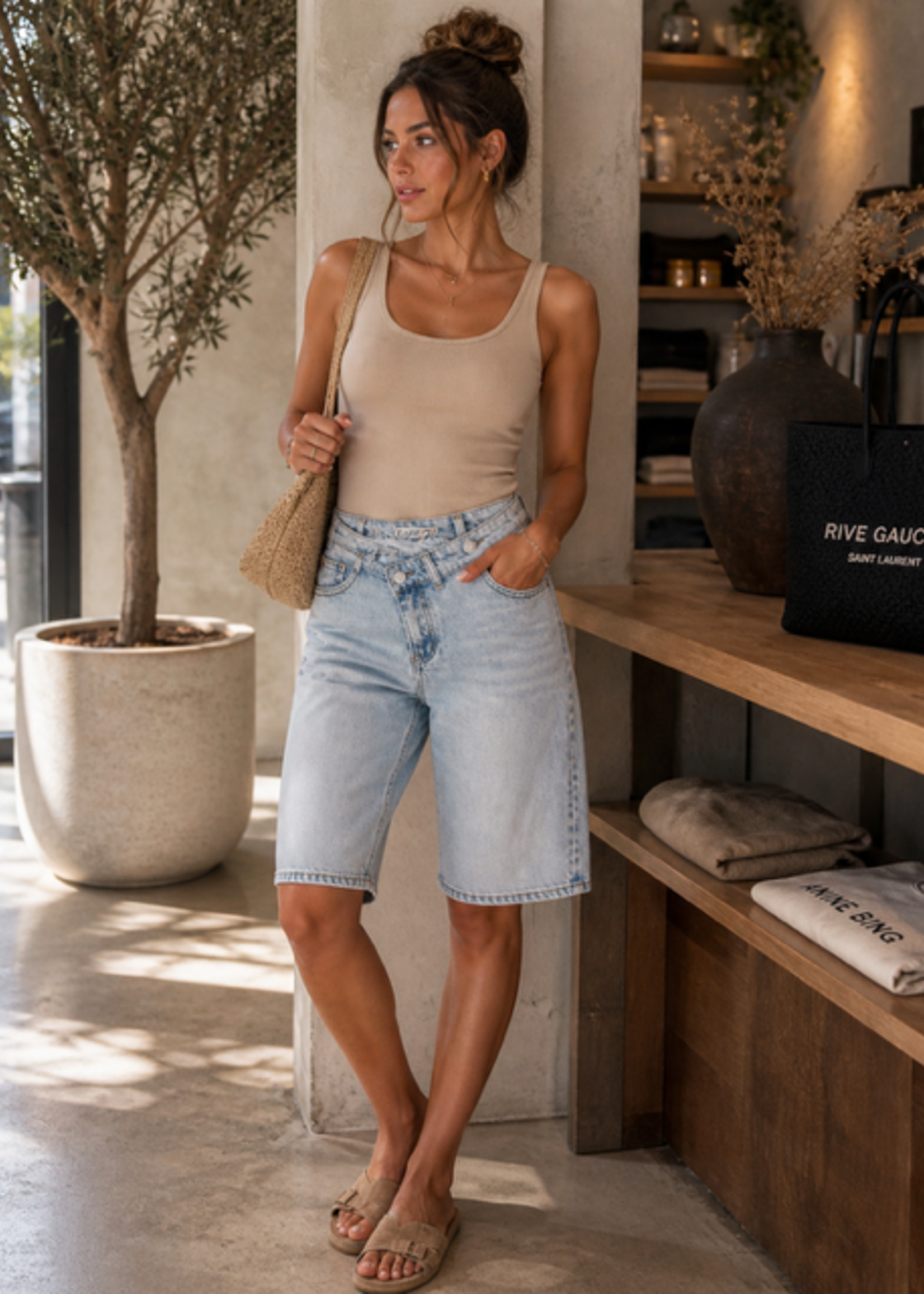 INKOOP VOORJAAR/ZOMER  2026 Denim knees Light blue