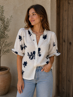 INKOOP VOORJAAR/ZOMER  2026 Blouse Ellie Navy
