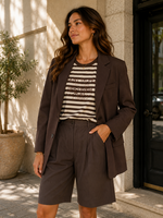 CASH & CARRY  KLEDING 2026 Jan-mei Brown Blazer