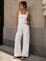 INKOOP VOORJAAR/ZOMER  2026 Denim Jeans White /Brown Anika