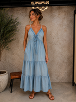 INKOOP VOORJAAR/ZOMER  2026 Jurkje Estillia Denim Tencel