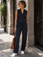 CASH & CARRY  KLEDING 2026 Jan-mei Travelstof Pants Sophia Perla