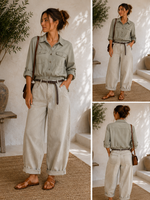 INKOOP VOORJAAR/ZOMER  2026 Summer Pants Met Riempje
