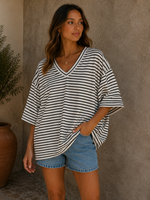INKOOP VOORJAAR/ZOMER  2026 Oversized Shirt stripe