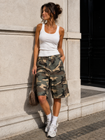 Bermuda Ambika Camouflage Leger (travel)
